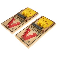 Victor M035 Easy Set Plastic Pedal Mouse Trap, 2-Pack