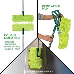 Broom & Mop Cleaning Set – All-in-One Floor Cleaning Kit with Angled Broom and
