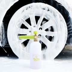 Foam Cannon Snow Lance Pressure Washer Quick Release Car Wash Jet Green Set