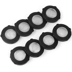 20 Pcs Hose Filter Washers, Garden Gasket 0.75 inches, Black