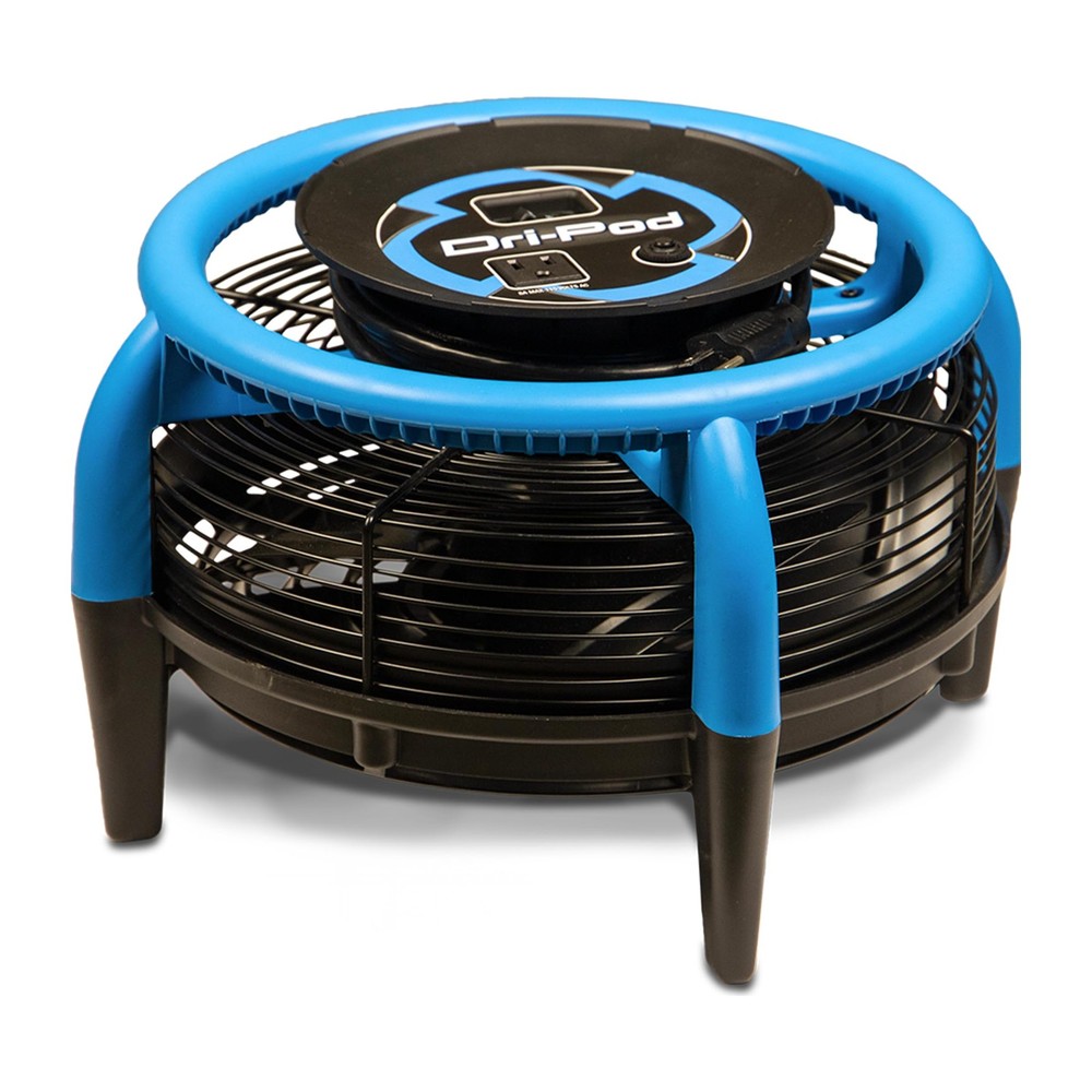 Dri-Eaz Dri-Pod Pro Omnidirectional 8.9 x 15.2 x inches, Blue/Black