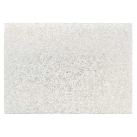 3M 4100-32X14 Polishing Pad, 32 In X 14 In, White, Pk10