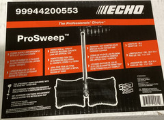 ECHO 99944200553 ProSweep Nylon Broom Attachment 22.5 Swath Sweeper Attachment