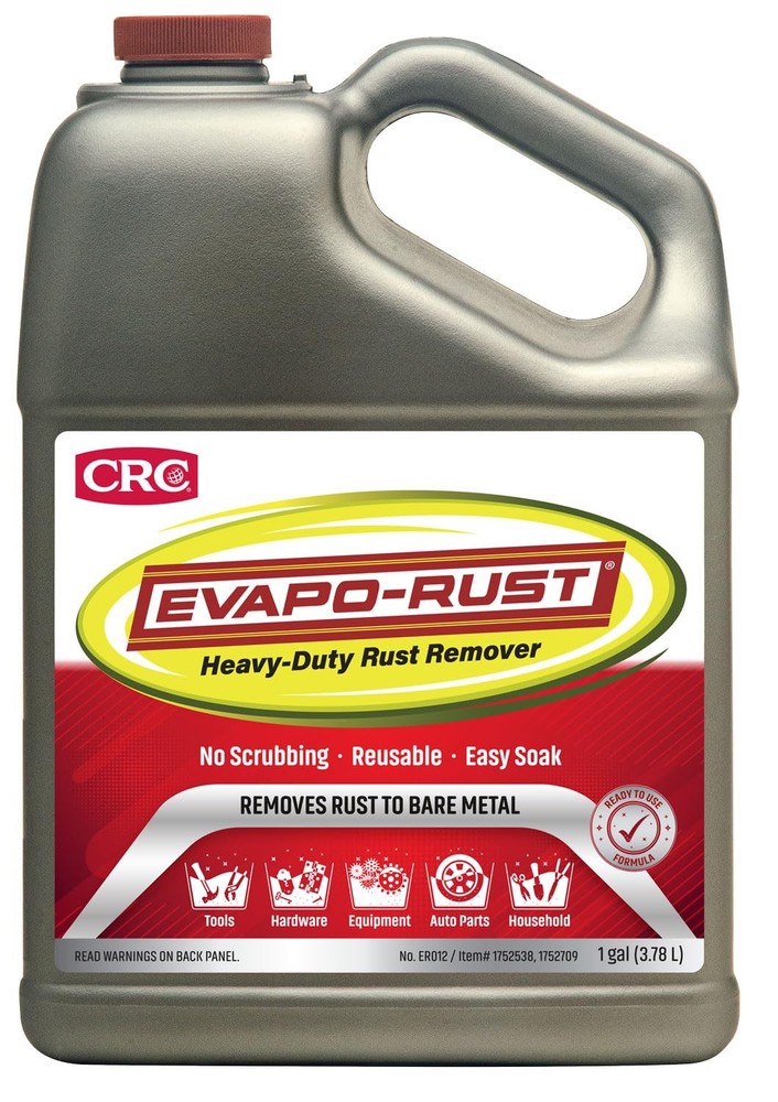 Best ER012 Heavy Duty 128 oz, Rust Remover for Auto Parts, Hardware, Antiques
