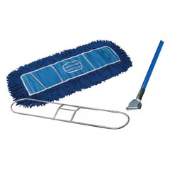 GOLDEN STAR WCB72CITBB Dust Mop Complete Kit W/ Frame/Handle, Blue, WCB72CITBB