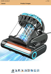 BELIFE M8 Mattress Handheld Vacuum Cleaner P870 UV-C HEPA 550W 120V