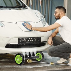 Heliwoo Undercarriage Pressure Washer Attachment 16 Inch Power 16 Inch, Green