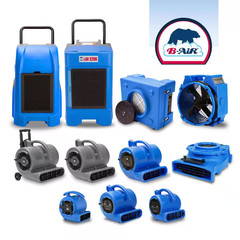 1/4 HP Air Mover Blower Fan for Water Damage Restoration Carpet Dryer Floor Home