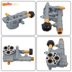 Fit For 510020 & 520006 Axial Cam 7108366 Pressure Washer Pump Manifold KIT