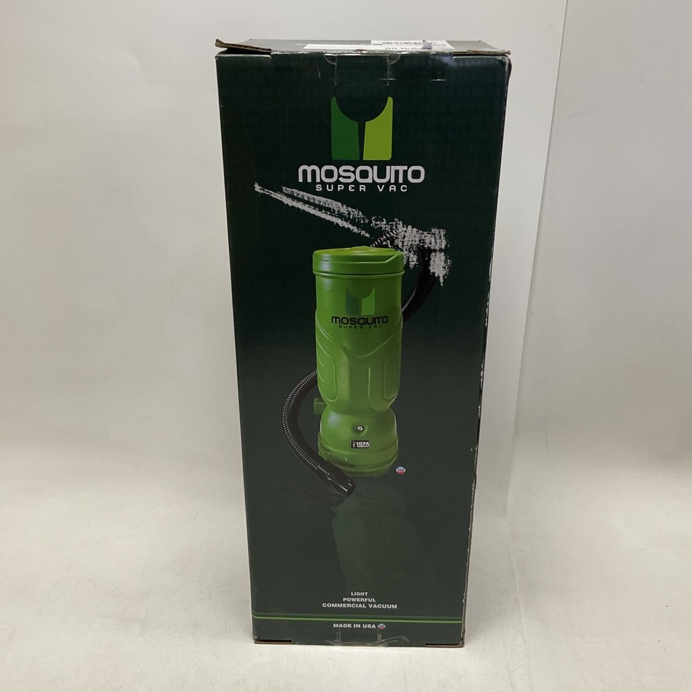 Mosquito Super HEPA 3.0 Gold 10-1011 10 Qt Backpack Vacuum New In Box