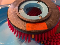 Tennant OEM 1232607 I-mop XL Red Brush Set Of 2 Each Brush 9in.