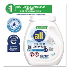 Dial 47508 Free Clear Laundry Detergent (4/CT) New
