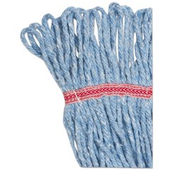 Boardwalk 503BLEA 5 in. Super Loop Cotton Wet Mop Head – Large, Blue New