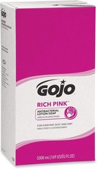 Gojo Rich Pink Antibacterial Lotion Soap
