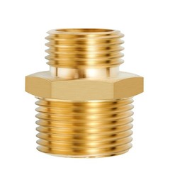3/4″ GHT Male x 1″ NPT Male LF Brass Garden Hose Fittings Connectors Adapter,…