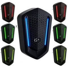 2026 Upgraded Ultrasonic Pest Repeller, Mouse Traps Indoor for 6 Pack, Black