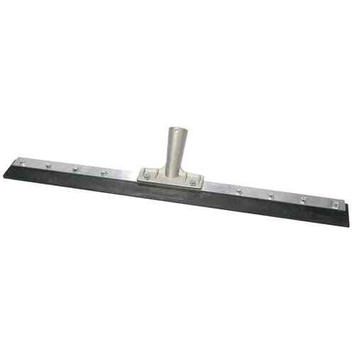 Weiler 45507 24″ Rubber Fill Floor Squeegee w/ Cast Iron Handle Socket, Straight