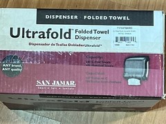 Brand NEW San Jamar T1750TBKRD Commercial Folded Towel Dispenser Black Pearl