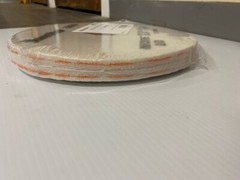 2-Pack Concrete Floor Buffing 13” Orange Ameripolish SmartFloor Restoration Pads