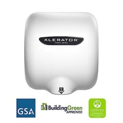 Excel Dryer XLERATOR XL-BW 1.1N High Speed Commercial Hand Dryer, White Thermose