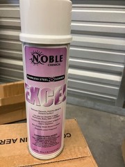 Noble Excel Stainless Steel Cleaner and Polish Case 12 /18 oz Cans