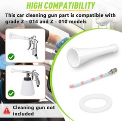 Cleaning Tool Kit, Shaped Nozzle Replacement Parts, Includes Plastic Cone, Weigh