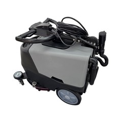 Commercial Corded Floor Scrubber Dryer Brushing Cleaning Machine 110V 17″ Brush
