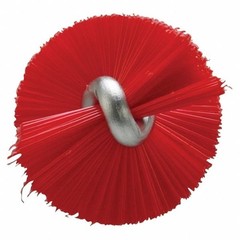 Vikan 53604 7/8 In W Tube And Pipe Brush, Stiff, 6 1/2 In L Handle, 5 3/4 In L