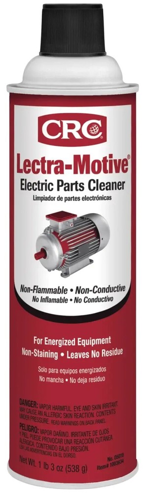 CRC 05018 Lectra-Motive Electric Parts Cleaner – 19 net wt oz
