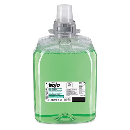 Gojo 5263-02 Foam Hand & Body Wash Refill 2000 Ml, Green Certified, Fits