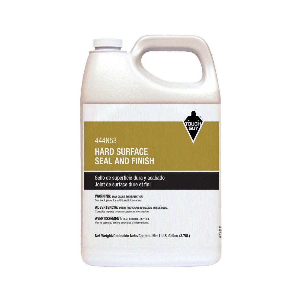 TOUGH GUY 444N53 Hard Surface Floor Sealer,1 gal,Jug PK 6