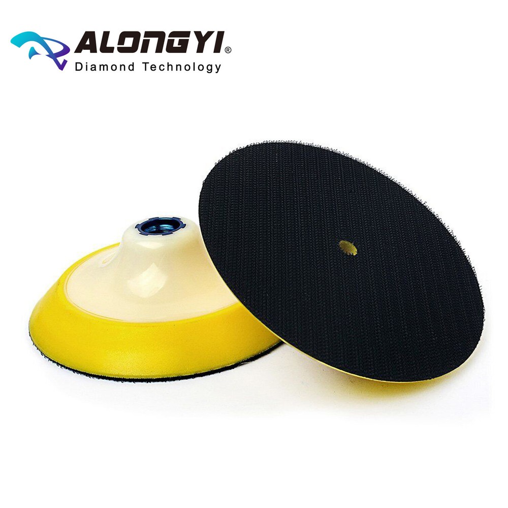 5 Inch Backer Pads Hook and Loop Backing Pads with Thread 5/8-11(2-PCS)