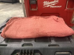 Pack of 50 Red Shop Towels – 12 x 14 Cleaning Rags for Homes Cars Auto Garage