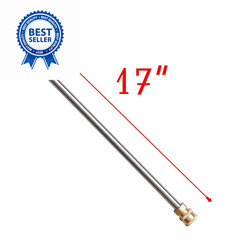 Xiny Tool Pressure Washer Extension Wand, 17 Inch Stainless Steel 17 inches