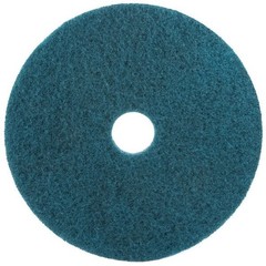 (5 PACK) 3M Cleaner Floor Pad 5300 12″ Diameter – New In Box