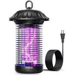 Buzbug LED Bug Zapper Indoor Outdoor, Up to 50000 Hrs Lifespan New Black