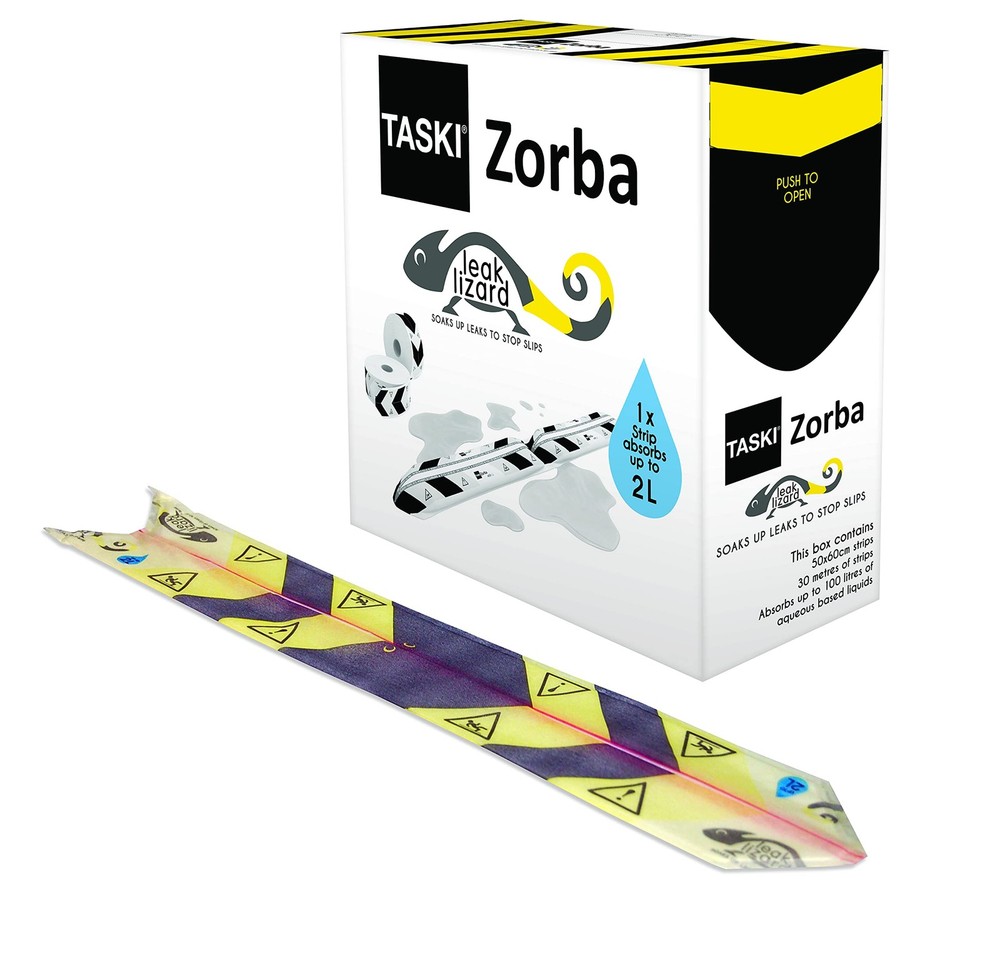 Taski D7523269 Zorba Leak Lizard – Soaks Up Leaks To Stop Slips Protects