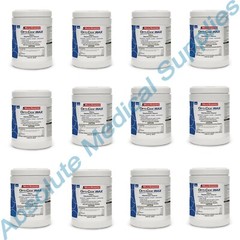 *12-Pack* Micro-Scientific Opti-Cide MAX Disinfectant Cleaner 6″ x 6.75″ M60034