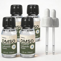99.99% Pure DMSO Liquid 8 FL OZ – 4-Pack (2 fl oz Each) High 4 Pack