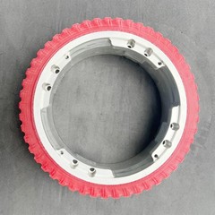 For Tennant B10 EZ 6100 7080 7100 T7 Rider Sweeper Scrubber Front Wheel 391259