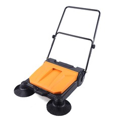 26″ FLOOR GARDEN WORKSHOP PUSH SWEEPER DOMESTIC & WET BRUSHES Cleaning Tool NEW