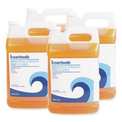 Boardwalk 4734 1 Gallon Industrial Strength Cleaner – Pine Scent (4/Carton) New