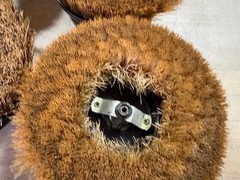 Vintage Regina Twin Brush Scrubber Model S w/ 4 Brushes (1950’s) Clean Working