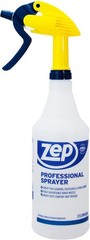 ZEP Professional Sprayer Bottle, 32 oz, Pack of 3, 3 Spray Bottles, White