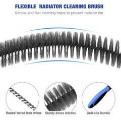 Solustre Cleaning Coil Brush Auger Brush Electric Appliance Dust Brush Radiator