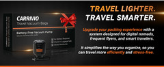 Vacuum Seal Bags for Clothing Travel – Lifetime Valve Warranty, Waterproof –