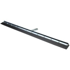 PRO SOURCE 36″ Rubber Blade Floor Squeegee Tapered End, Black