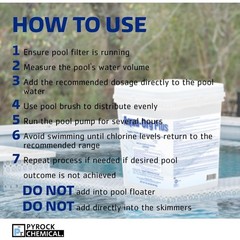 Pool Impact Agent – 65% Granular Calcium Hypochlorite – 50 lb Drum