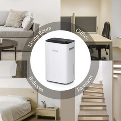 4500 Sq. Ft Dehumidifier with Drain Hose – Ideal for Bedrooms, Basements, Bat…