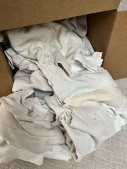 Cottonall Flannel/Huck Wiping Cloths 5lb Box Rags